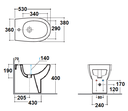 BIDET DECOR ITALY - MIREA 540X370