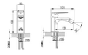 NOBILI - MISCELATORE LAVABO SEVEN