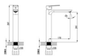 NOBILI - MISCELATORE LAVABO SEVEN