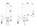 NOBILI - MISCELATORE LAVABO SEVEN