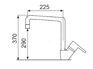 NOBILI - MISCELATORE LAVABO SEVEN
