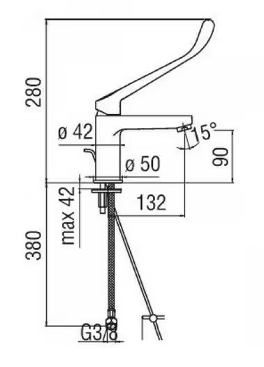 NOBILI - MISCELATORE LAVABO ACQUAVIVA
