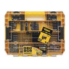 DEWALT DCD799P2T-QW 2 RAPPORTI -TRAPANO AVVITATORE A PERCUSSIONE A BATTERIA INCL. SECONDA BATTERIA + CARACABATTERIA + SET PUNTE PER TRAPANO IN METALLO SDS - 85 pezzi