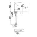 NOBILI - MISCELATORE LAVABO YOYO