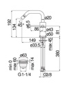 NOBILI - MISCELATORE BIDET VELIS