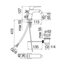 NOBILI - MISCELATORE BIDET ACQUAVIVA