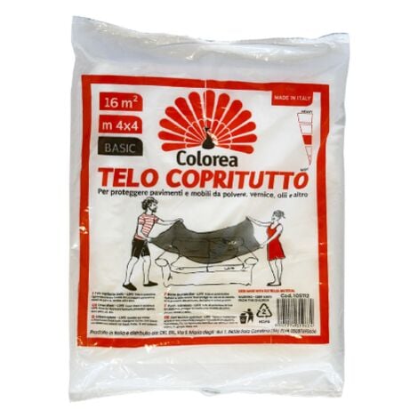TELO POLIETILENE COPRITUTTO MT 4X4 100 GR.