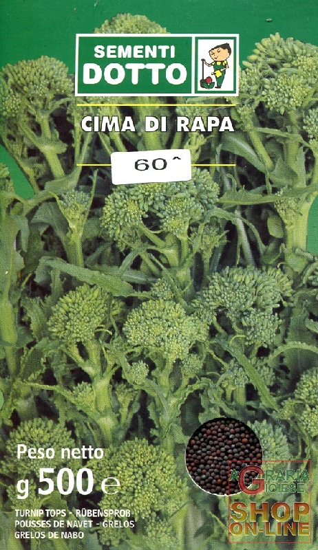 CIMA DI RAPA 60 RSM GR.500