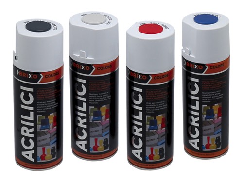 VERNICE SPRAY BIANCO 400 ML RAL 9010