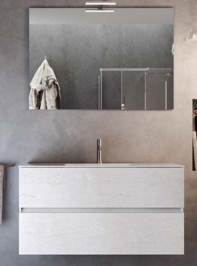 ITALBAGNO - COMPOSIZIONE BAGNO BALI MAXI PINO ARTICO + COLONNA