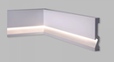 ARD - BATTISCOPA PER ALLOGGIO LED JX181