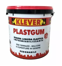 GUAINA LIQUIDA PLASTGUM ROSSO DA 14 LT