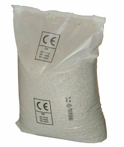 SABBIA SILICIA IN SACCHI DA 25 KG (IDONEA X SABBIATURE)