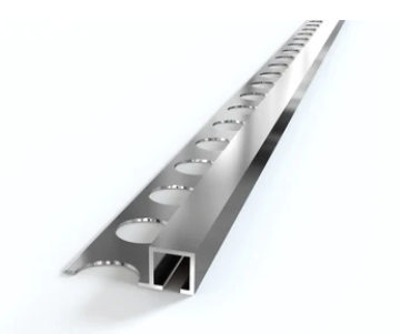 PROFILO JOLLY ALLUMINIO SATINATO MM10 QUADRO