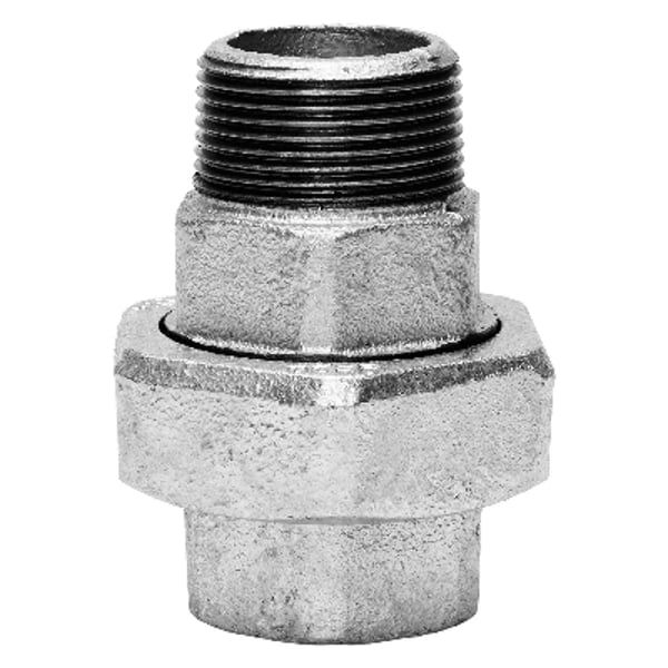 BOCCHETTONE M/F 3/4 ZINCATO