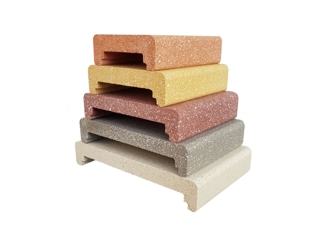 TESTA X COPRIMURO ROMA GRIGIO - MURO DA 20CM