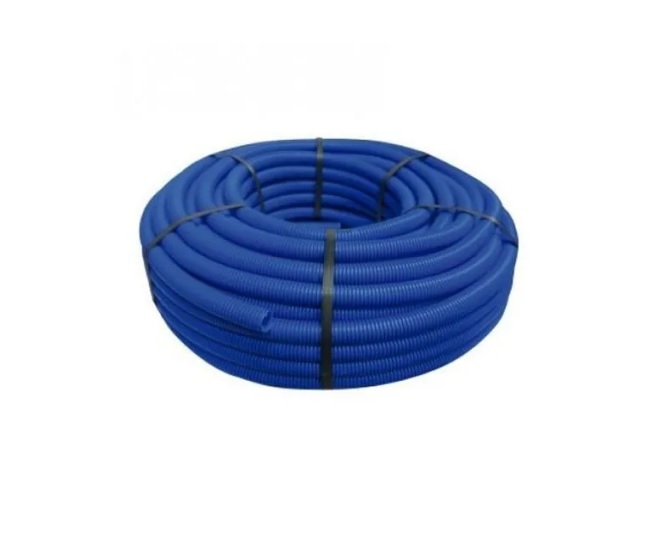 TUBO CORRUGATO CAVIDOTTO DIAM.63 ROT.50 ML BLU