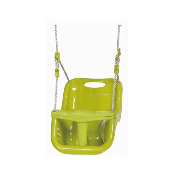 SEDUTA PROTETTA X ALTALENA IN PLASTICA C/CORDA+GANCI