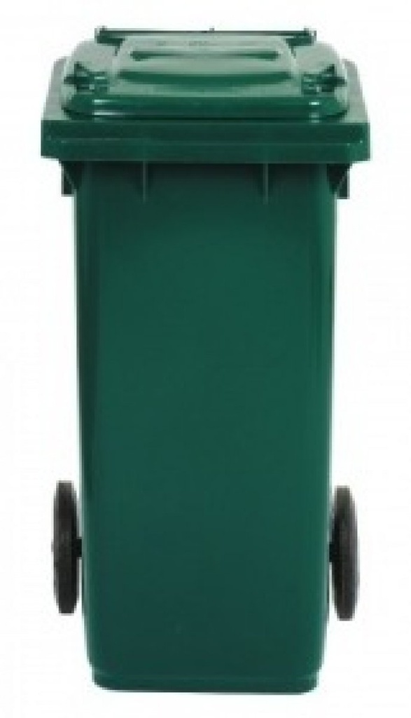 BIDONI QUADRI C/RUOTE LT.120 VERDI