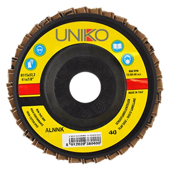 DISCO LAMELLARE X FERRO D.115 GR.120 AL CORINDONE