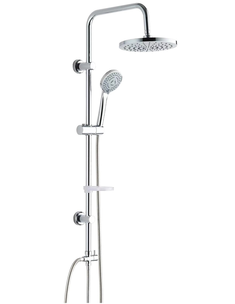 SET DOCCIA CON COLONNA TONDA