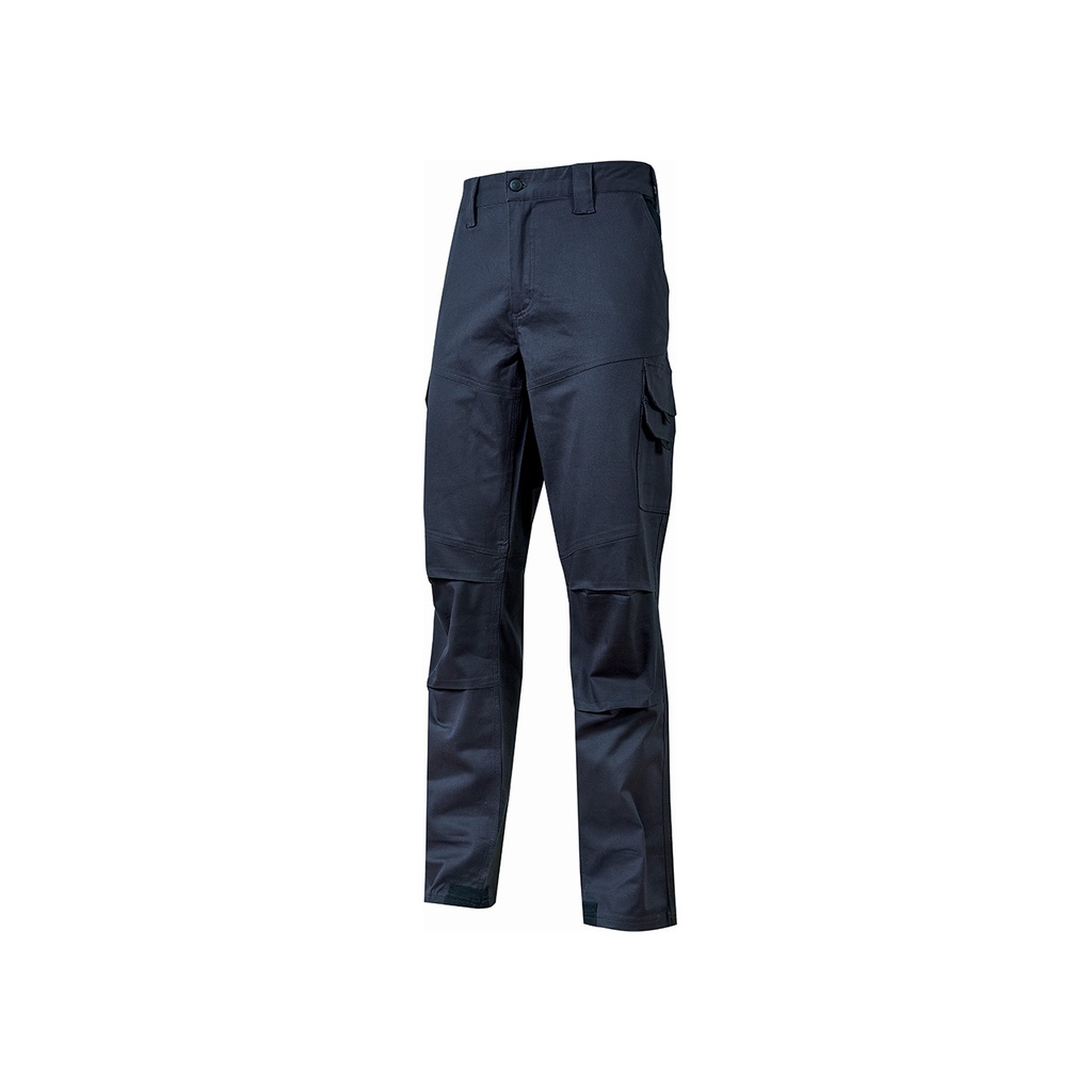PANTALONE DA LAVORO "GUAPO" TG.XXL BLU COTONE/SPANDEX