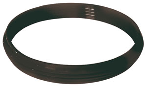 GUARNIZIONE SILICONICA PER TUBI STUFE A PELLET COL.NERO D.CM.10