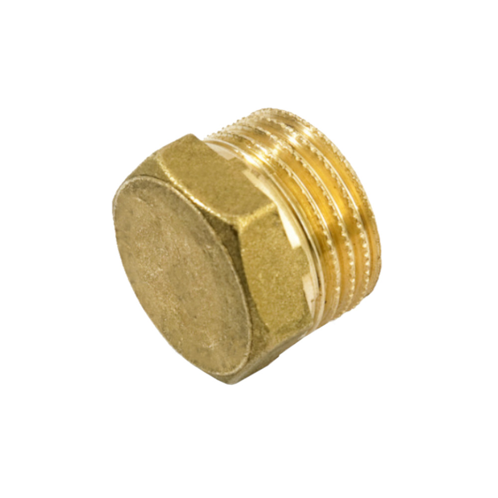 TAPPO MASCHIO 3/4" OTTONE GIALLO