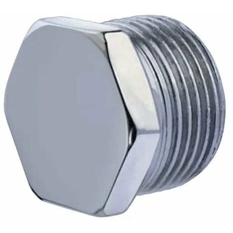 OTER TAPPO M.1/4" ACCIAIO ZINCATO
