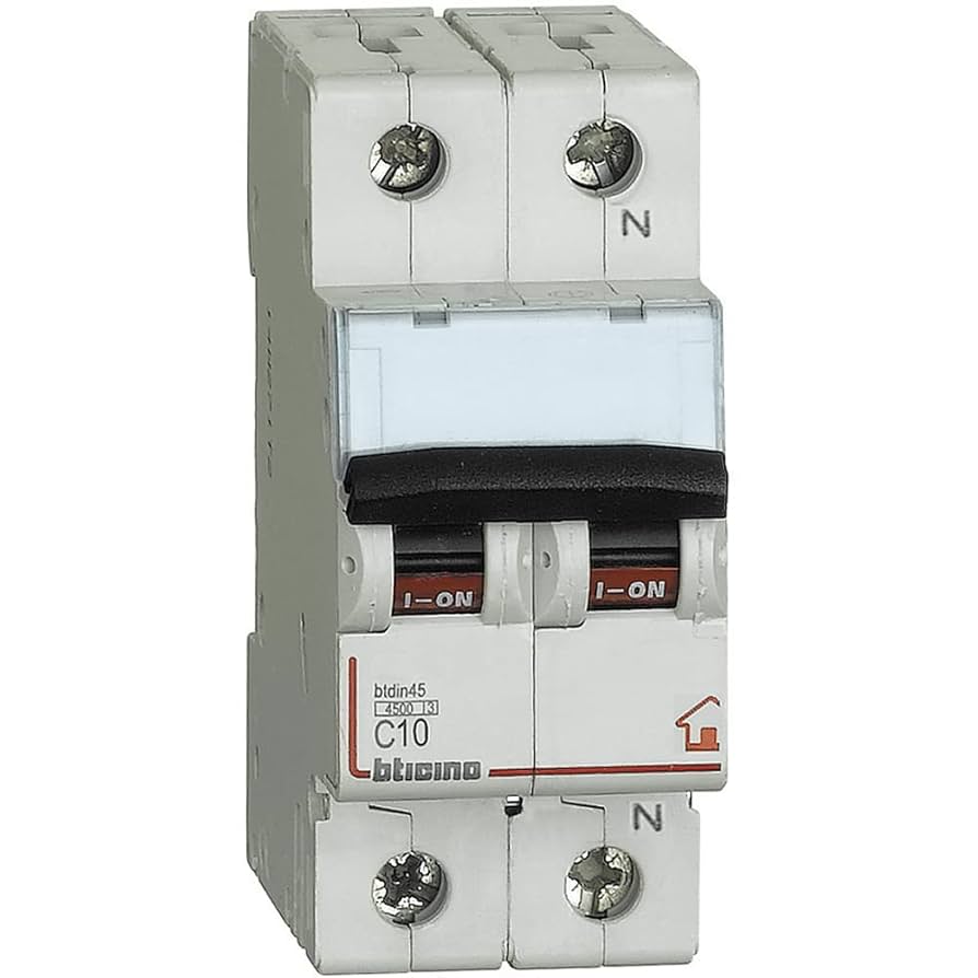 BTDIN45 - MAGNETOT C10 1P+N 2M 4500A