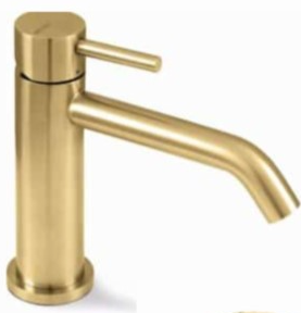 VEMA - MISCELATORE LAVABO S/SCARICO OTAGO ORO