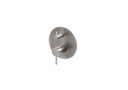 VEMA - MISCELATORE DOCCIA C/DEVIATORE TIBER STEEL ACCIAIO