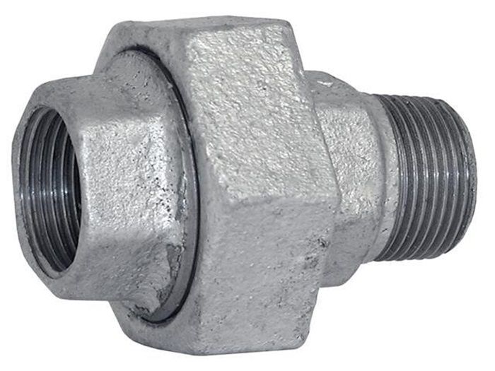BOCCHETTONE M/F 3/4" ZINCATO