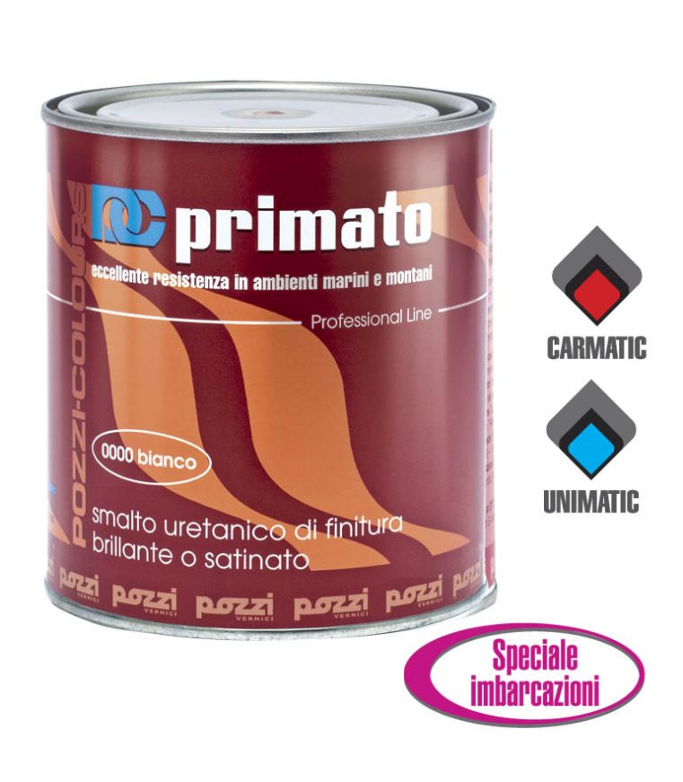 PRIMATO BRILLANTE VERDE MUSCHIO - SMALTO URETANICO EXTRA FINE L.0,750