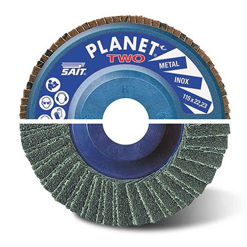 PLANET-ONE 115X22,23 Z100 - DISCO ABRASIVO LAMELLARE