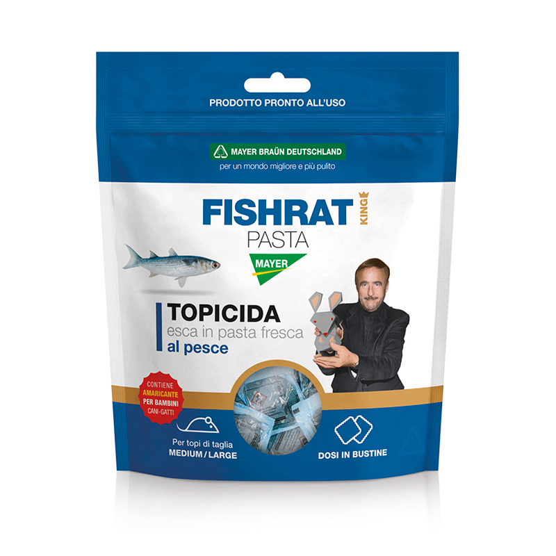 ESCA TOPICIDA "FISHRAT" GR.150 IN PASTA - AL PESCE