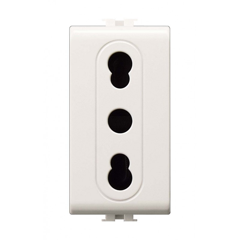 PRESA ITALIANA BIVALENTE CON SICUREZZA 10/16