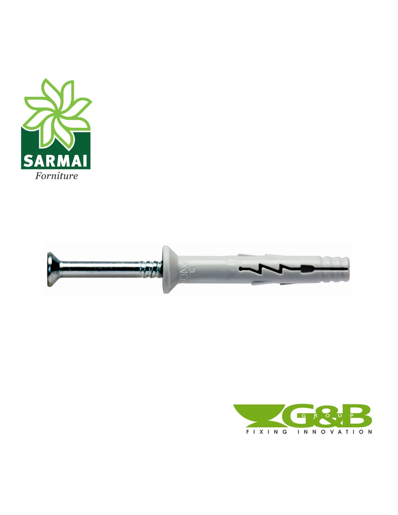 TURBO JET B/VITE CHIODO D.6X40/10