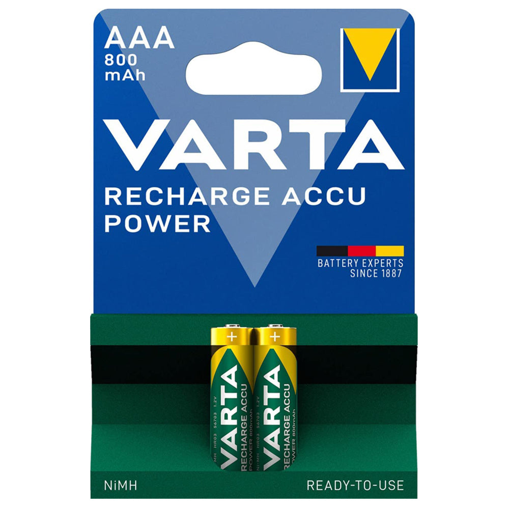 MINISTILO RICARICABILE HR03 2 PZ 800MAH
