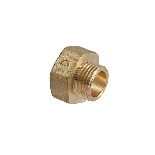 RIDUZIONE 1/2"X3/8" OTTONE GIALLO