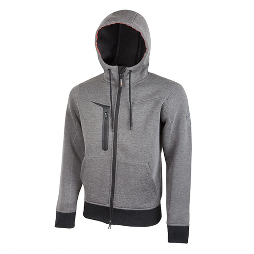 FELPA TASTY GREY METEORITE - TAGLIA L