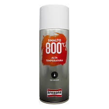 SMALTO SPRAY ALTA TEMPERATURA 400ML NERO OPACO