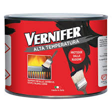 SMALTO ALTA TEMPERATURA 500ML NERO SATINATO "VERNIFER"
