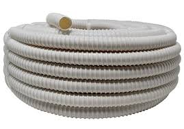 TUBO SPIRALATO PVC D.60MM X 25MT PER ALIMENTI - D.ESTERNO 65MM