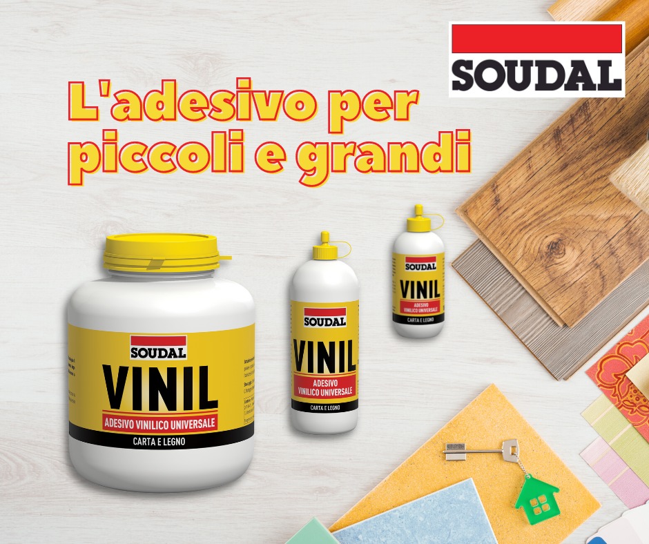 ADESIVO VINILICO UNIVERSALE VINIL - KG.1