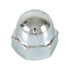 DADO ESAGONALE CIECO 6 M 14 ZINC. BIANCO