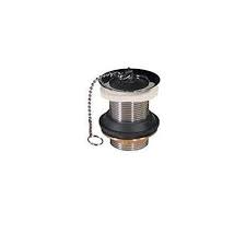PILETTA PER LAVABO IN OTTONE CROMATA SENZA TROPPO PIENO 1"