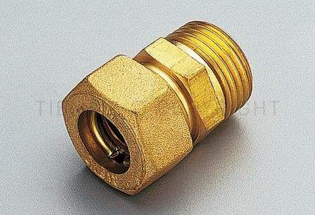 RACCORDO DIRITTO MASCHIO CON O-RING X RAME MOD 1300 1/2X12