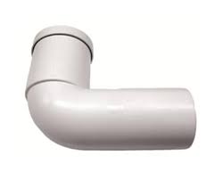 CURVA BIANCA WC PROLUNGATA D.90 90°