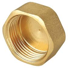 TAPPO FEMMINA OTTONE GIALLO 3/4"